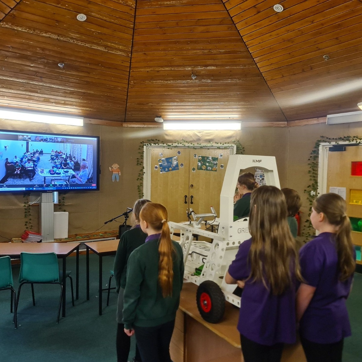 West Park Academy - STEM Club video call